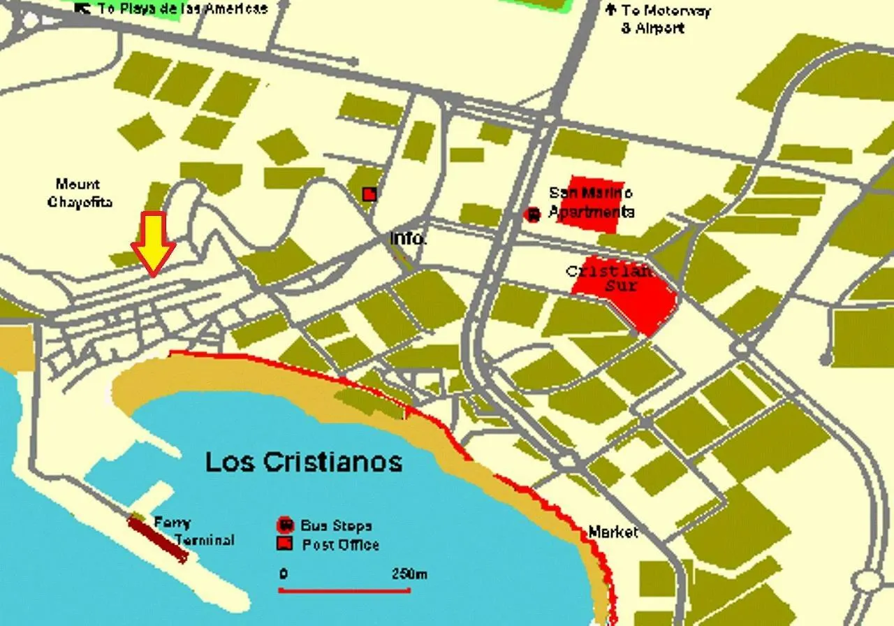 Ocean View Over Los Cristianos, Playa Las Vistas, Wifi 西班牙