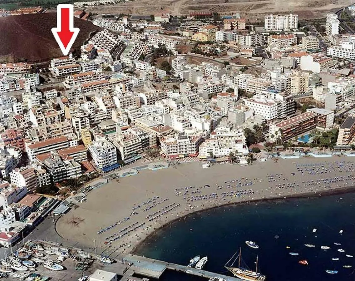 Ocean View Over Los Cristianos, Playa Las Vistas, Wifi Apartment